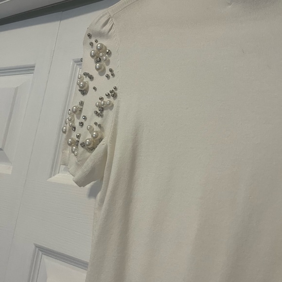 ECCOCI Vintage Pearl Top - Picture 7 of 8